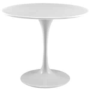 COSMOPOLITAN WHITE CAFE TABLE 35.5L x 35.5W x 28.5H