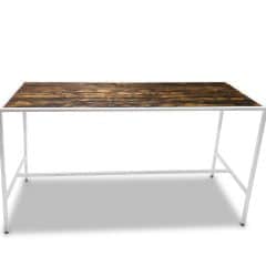 wood bar table