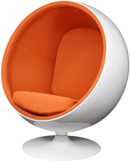 Modern Event Rental EGG ORANGE
