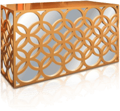 Modern Event ZIVA GOLD MIRROR BAR