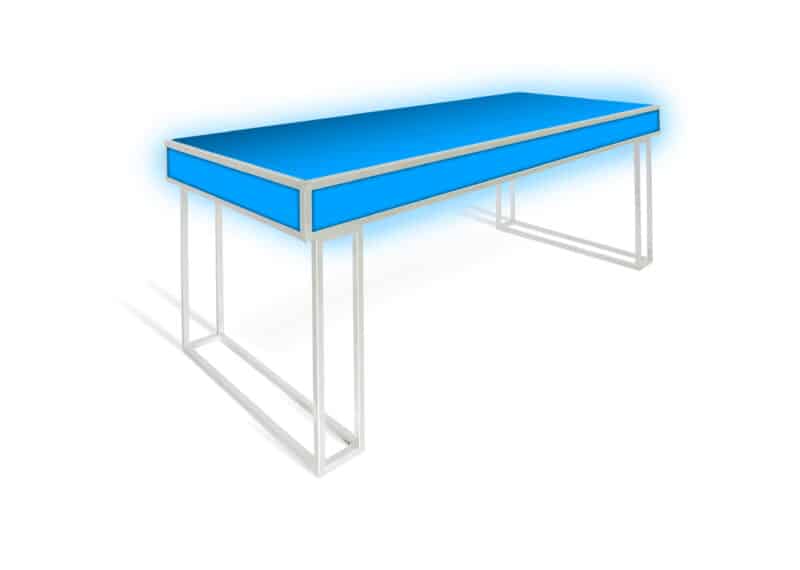 ILLUMINATED LED COMMUNAL TABLE