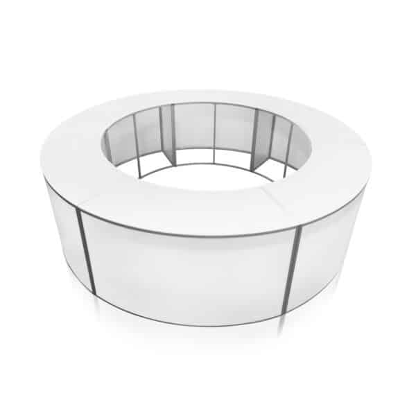 12FT Diameter Round LED Bar 2 round led bar event rental