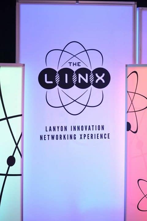 Illuminated Gallery Wall 5 illuminated wall with branding for events