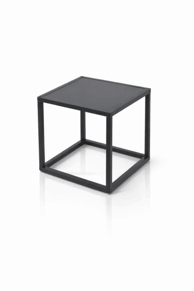 black club end table event rental