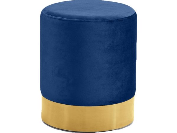 DIOR BLUE OTTOMAN