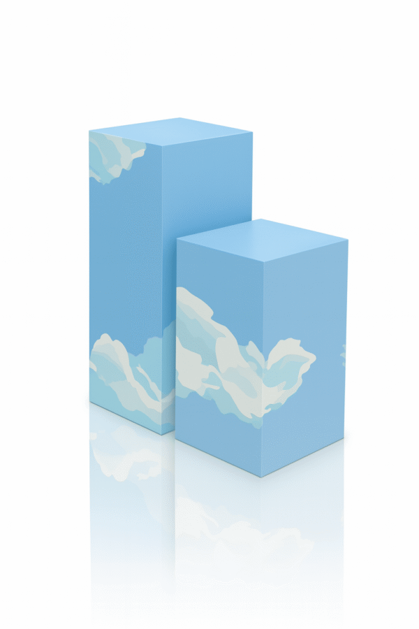 BRANDED PEDESTALS 1