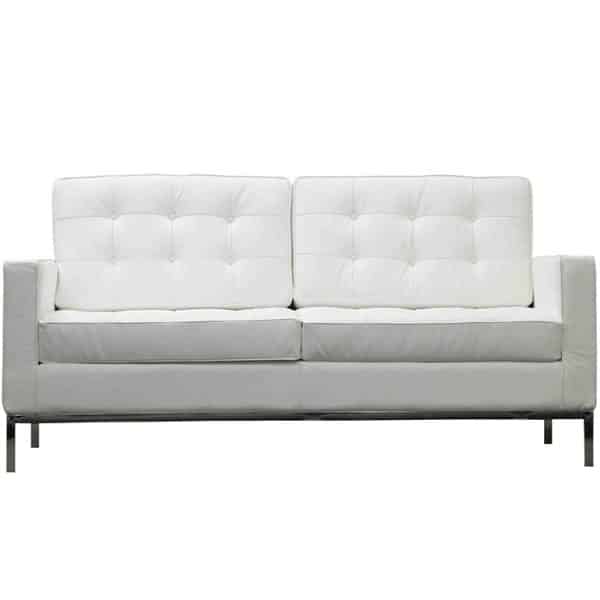 CITY LOFT WHITE LOVESEAT