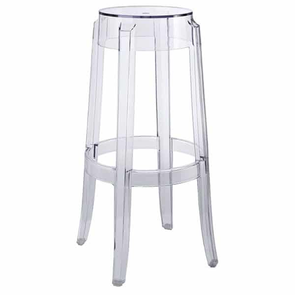 CASPER CLEAR BAR STOOL