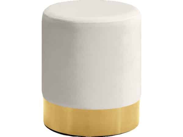 DIOR CREAM OTTOMAN