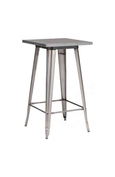 INDUSTRIAL BAR TABLE 238W X 238L X 417H