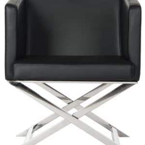 MILANO CHAIR BLACK 23 W X 24 D X 29 H