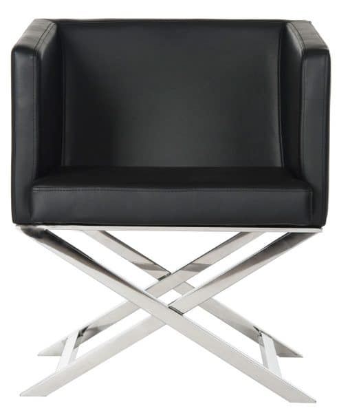 MILANO CHAIR BLACK 23 W X 24 D X 29 H