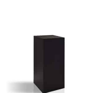 SHORT BLACK PEDESTAL 30H X 18W X 18D scaled 1