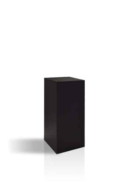 SHORT BLACK PEDESTAL 30H X 18W X 18D scaled 1