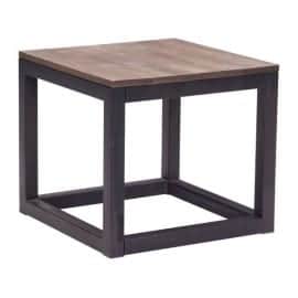 WOOD SIDE TABLE