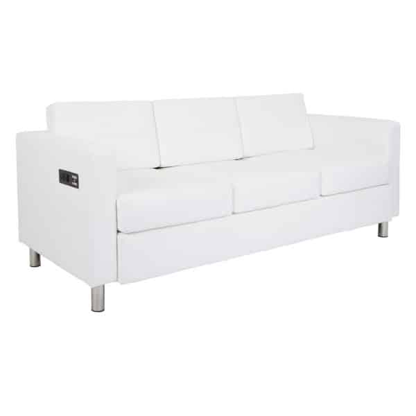 spark charging white sofa 725 W x 305 D x 295 H