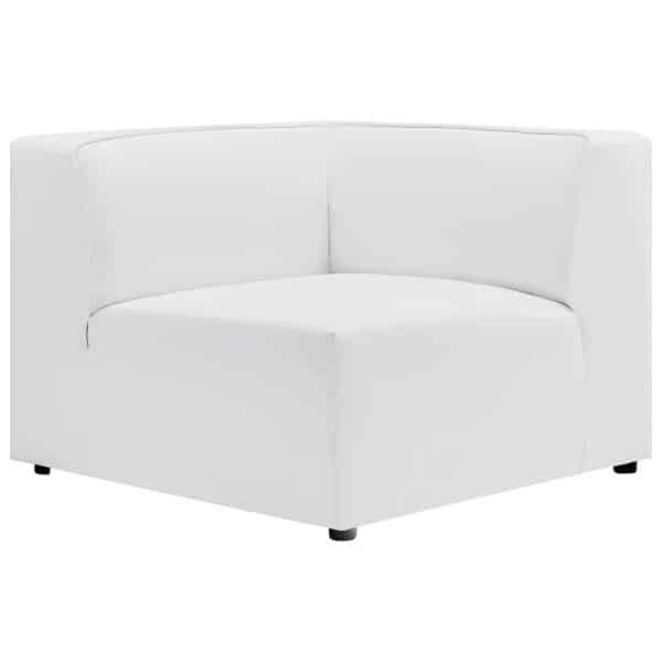 AVERY CORNER CHAIR WHITE