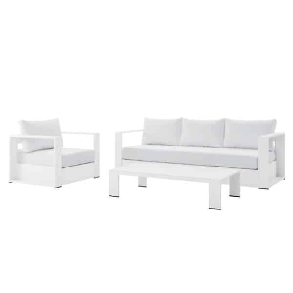 WHITE OUTDOOR SET