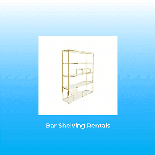 Bar Shelving Rentals