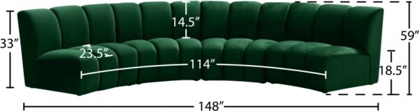 LIMITLESS GREEN PIECES MEASUREMENTS