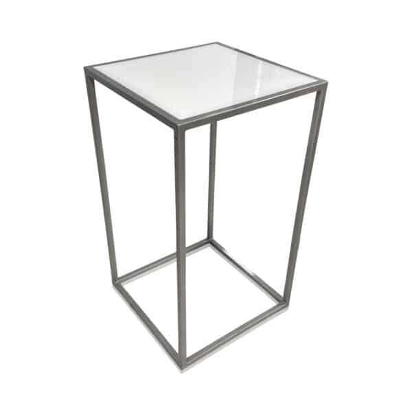 SILVER NEXUS BAR TABLE