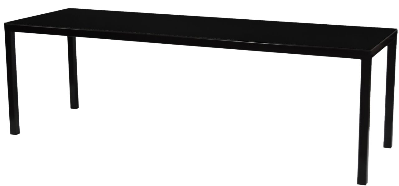 METRO BLACK TABLE | Modern Event Rental