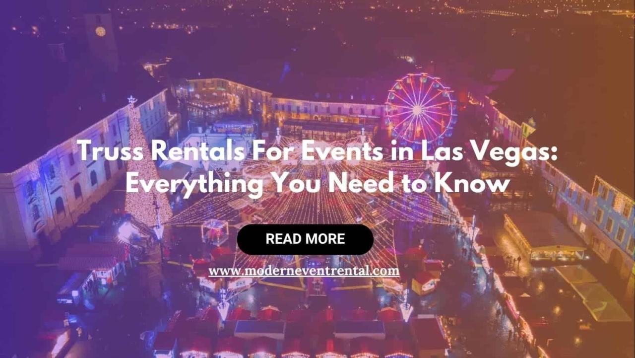 Rentals For Events in Las Vegas