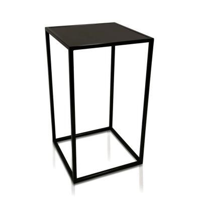 San Antonio Bar Table Rental -  Black Bar Table from Modern Event Rental