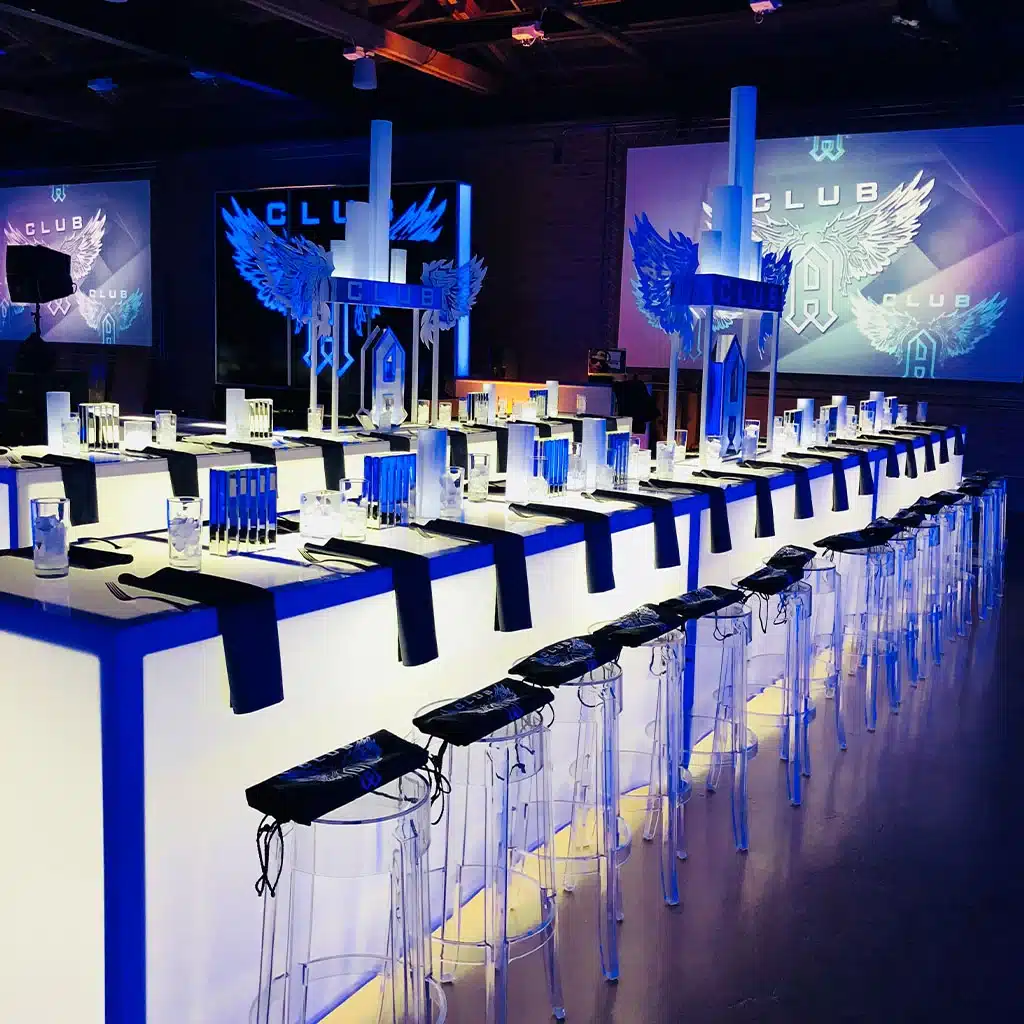 LED Event Furniture Rental Chicago