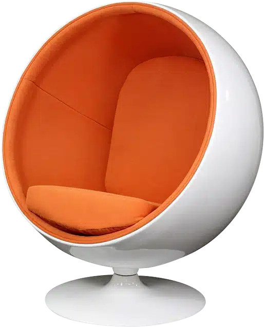 Modern Event Rental EGG ORANGE