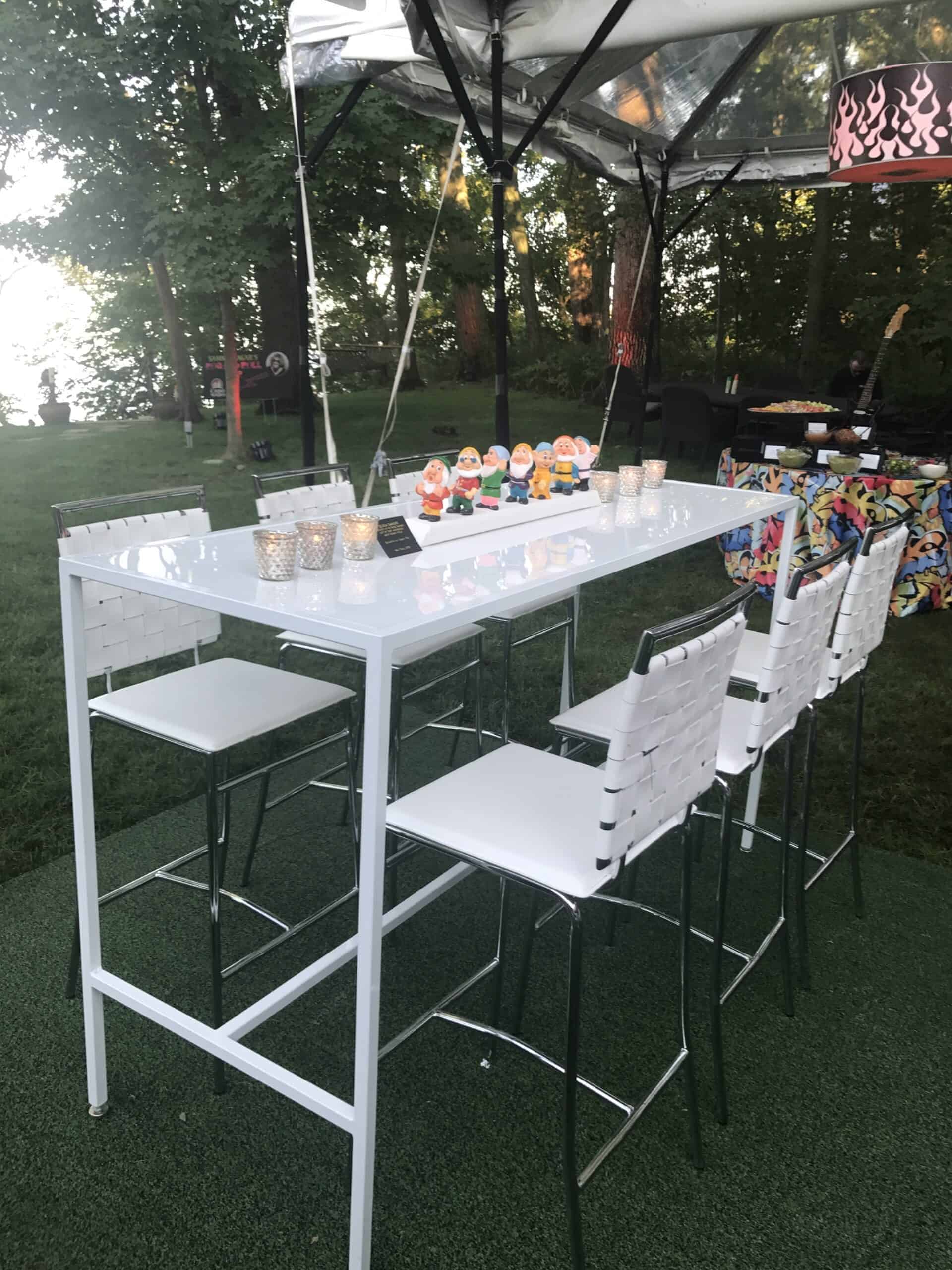 Bar stool rentals-Modern Event Rental