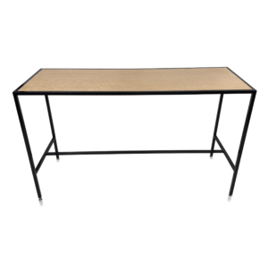 black bar table event rental chicago
