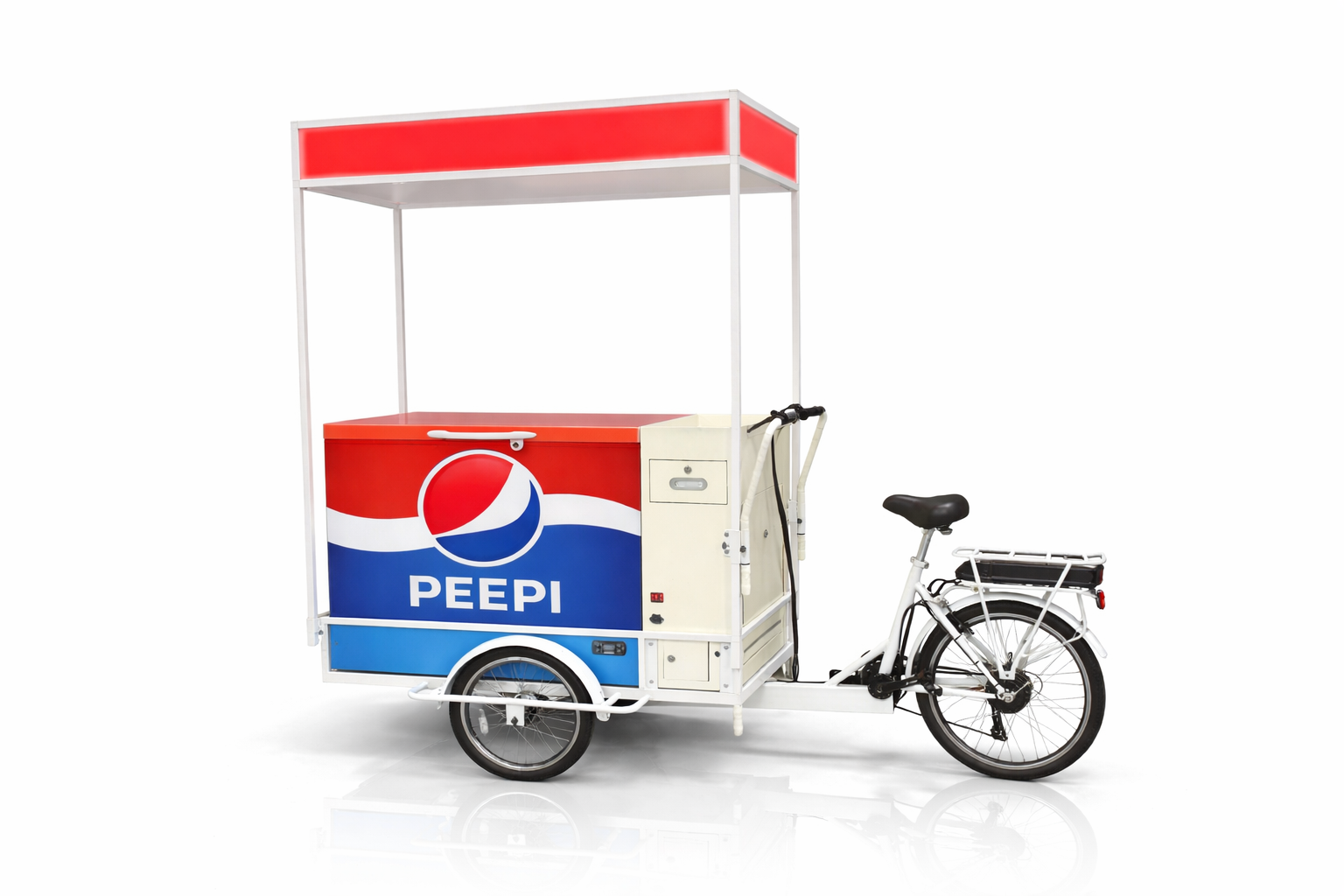 Ice Cream Cart Trike with Freezer 5 Ice Cream Cart Event Rental