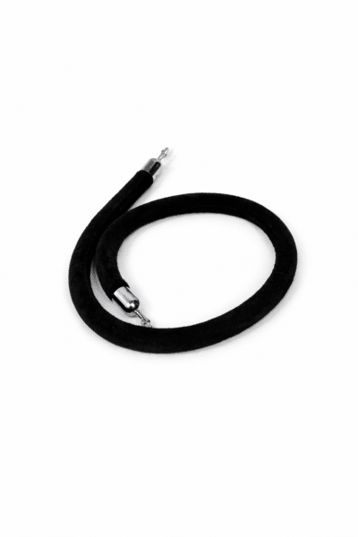 6ft black velour rope rental chicago