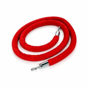 8ft Red Velour Rope