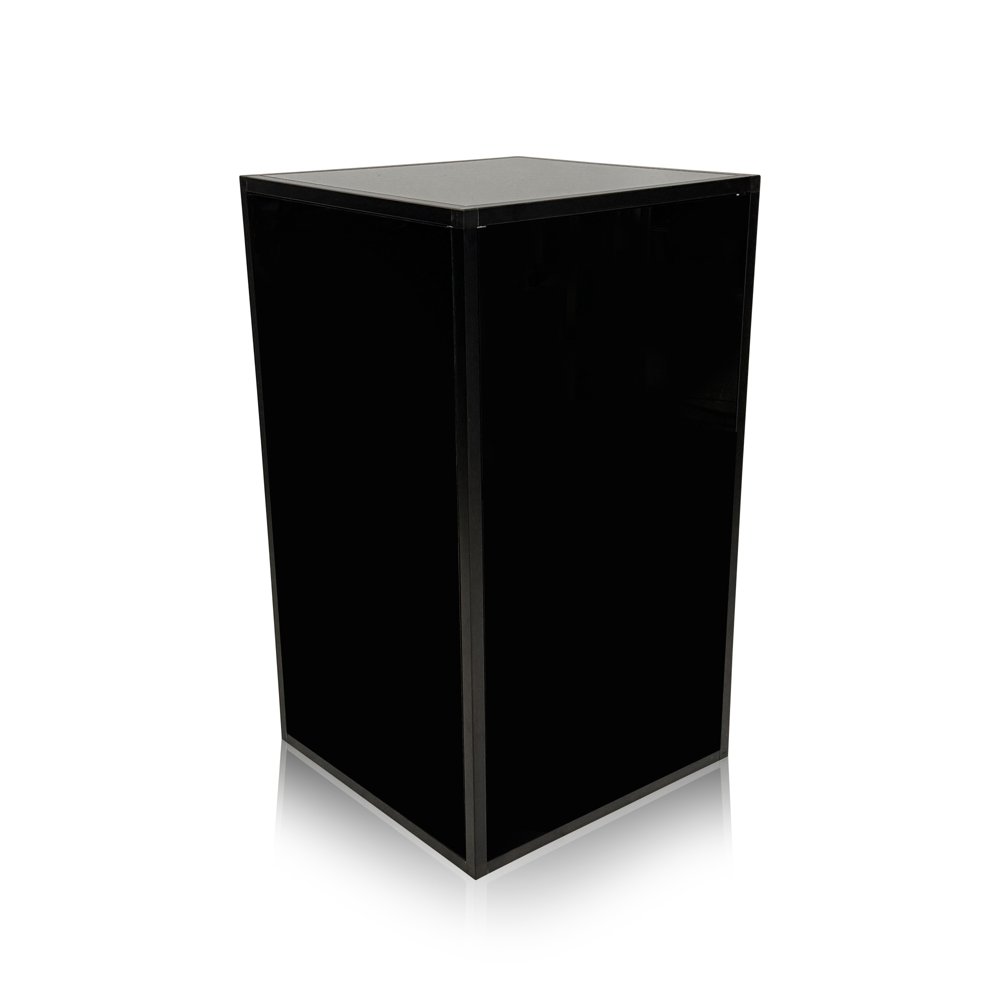 Black Acrylic Corner Bar