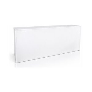 8ft Blanc white registration counter