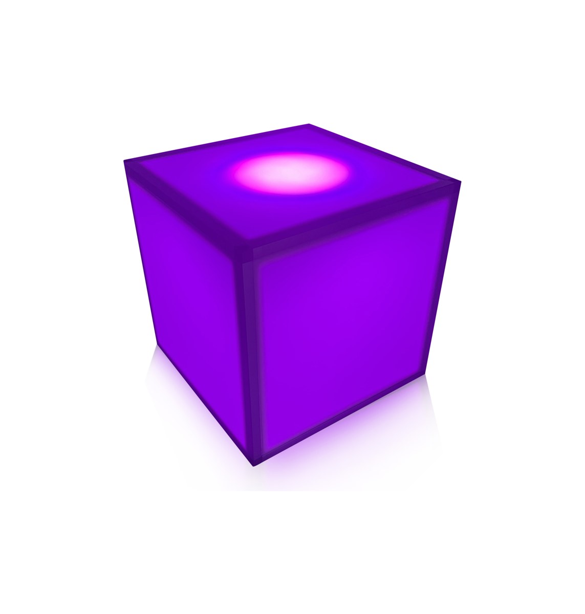 Super LED Cube 2 Super LED Cube illuminated purple