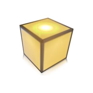 Super LED Cube illuminated amber